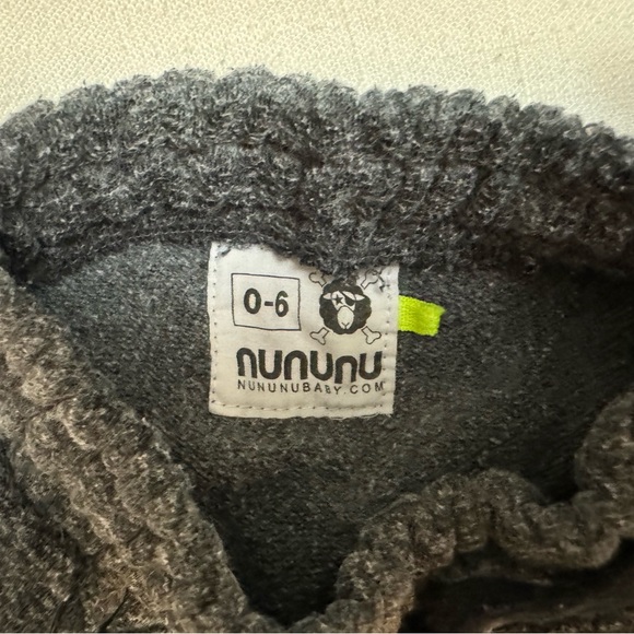 Nununu | Sweat Baby Baggy Pants |  0-6 months - Picture 5 of 6